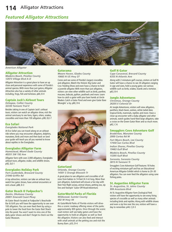 Florida Maps & Attractions Travel Guide