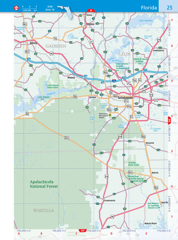 Florida Maps & Attractions Travel Guide