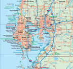 Florida Road Map -  MapArt