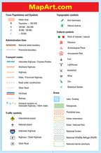 Florida Fast Track Map - Laminated -  MapArt