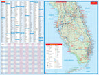 Florida Fast Track Map - Laminated -  MapArt