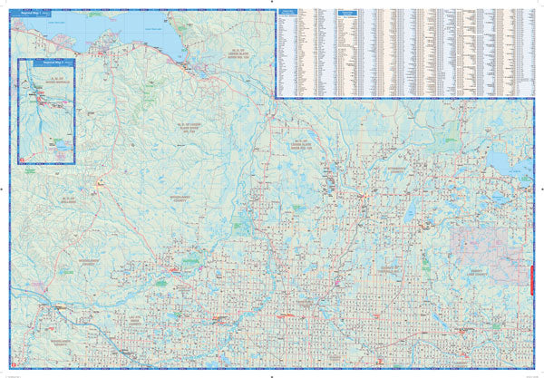 Fort McMurray and Northern Alberta Map