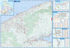 Gaspesie Road Map -  MapArt