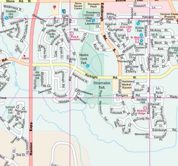 Guelph (ON) Street Map - Pocket Size -  MapArt