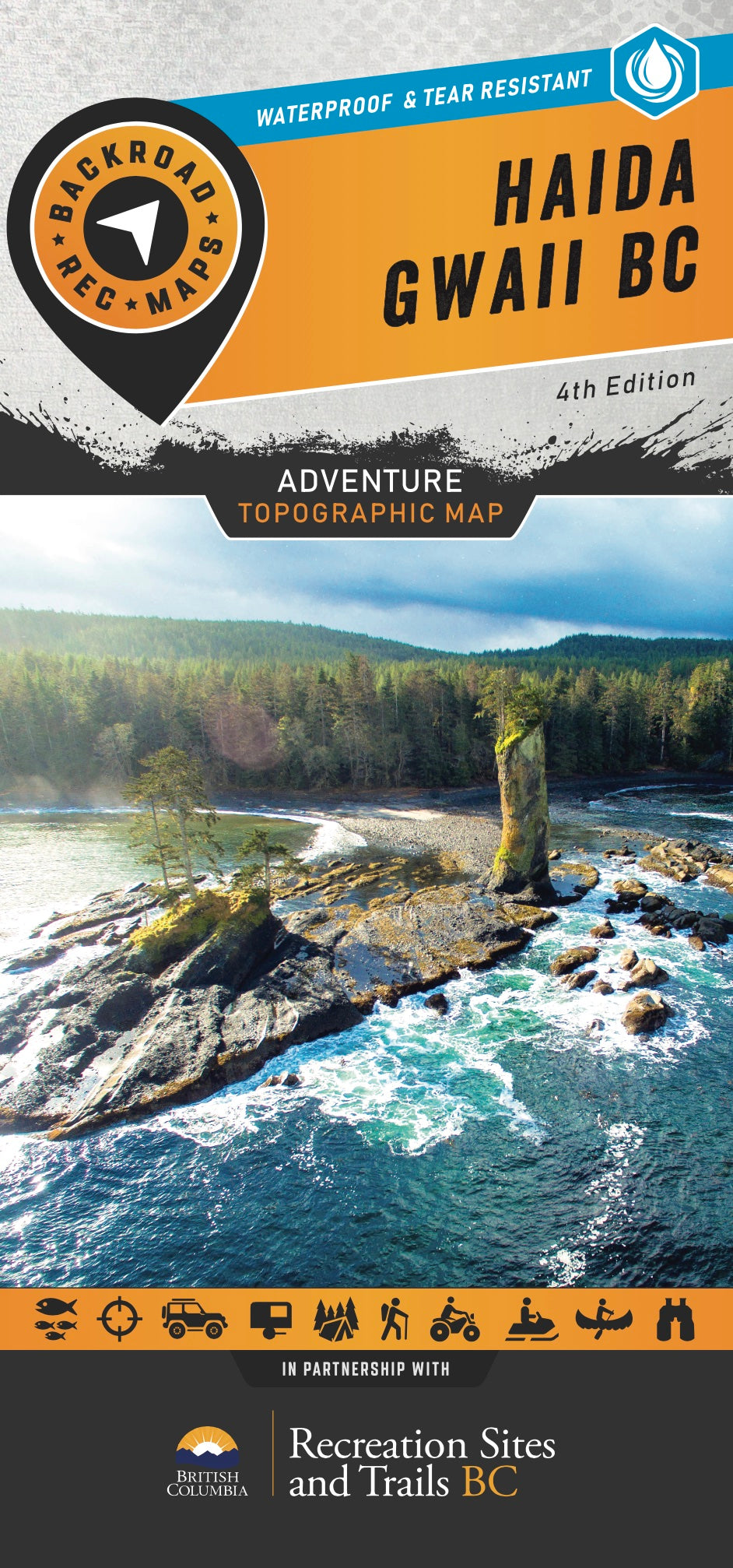 Haida Gwaii BC - Recreation Map