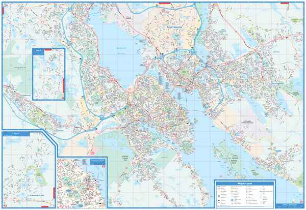 Halifax, Dartmouth & Area (NS) Street Map -  MapArt