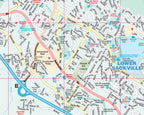 Halifax (NS) Street Map Fast Track - Laminated -  MapArt