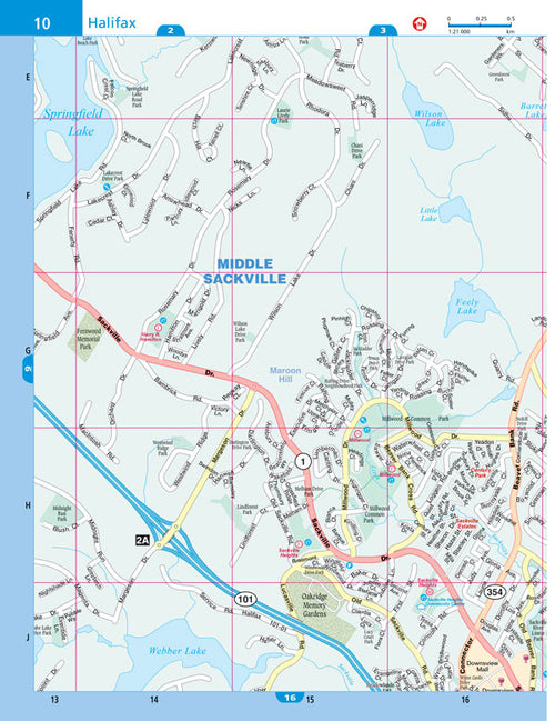 Halifax & Nova Scotia Cities Street Atlas
