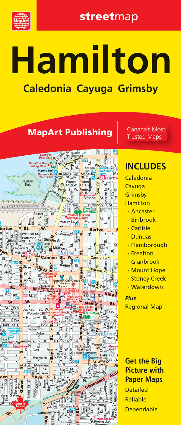 Hamilton Street Map