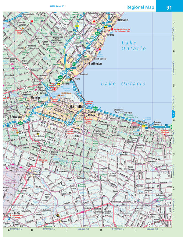 Hamilton Niagara Street Atlas
