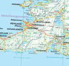 Iceland Deluxe Road Map -  MapArt