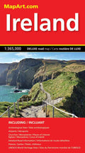 Ireland Deluxe Road Map -  MapArt