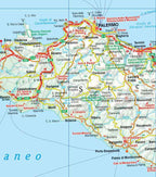 Italy Deluxe Road Map -  MapArt