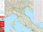 Italy Deluxe Road Map -  MapArt