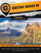 Kootenay Rockies BC Backroad Mapbook