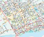 Kingston, Cornwall & Brockville (ON) Street Map -  MapArt