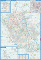 Kitchener, Cambridge & Waterloo (ON) Street Map -  MapArt