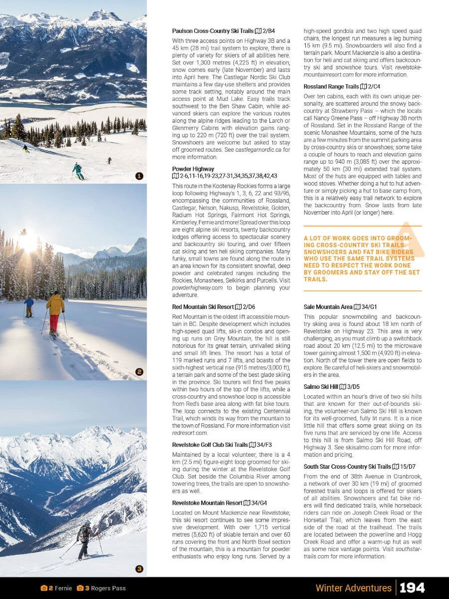 Kootenay Rockies BC Backroad Mapbook - Backroad Maps