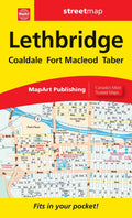 Lethbridge (AB) Street Map - Pocket Size -  MapArt