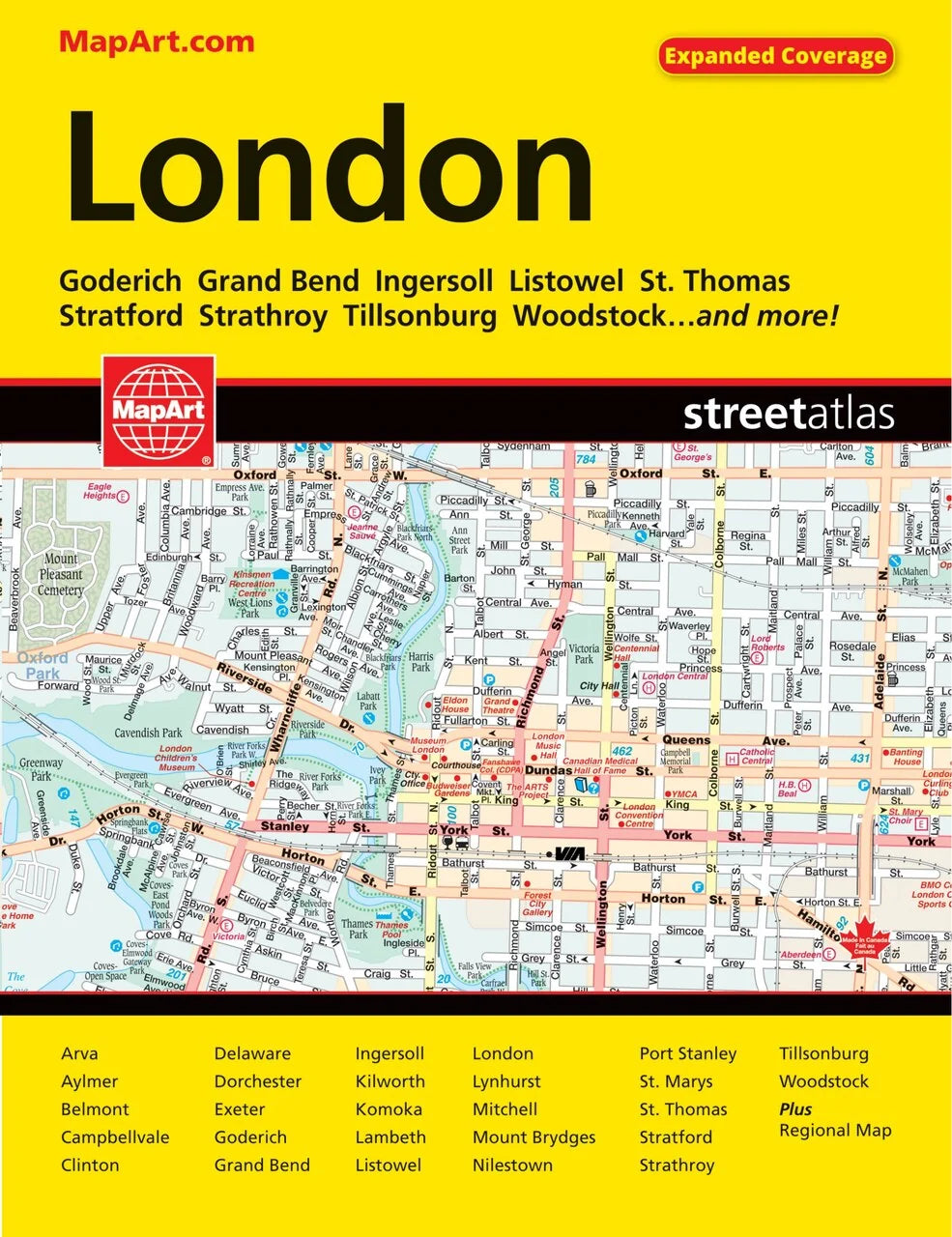 London & Area Large Print Street Guide