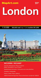 London (GB) Deluxe Street Map -  MapArt