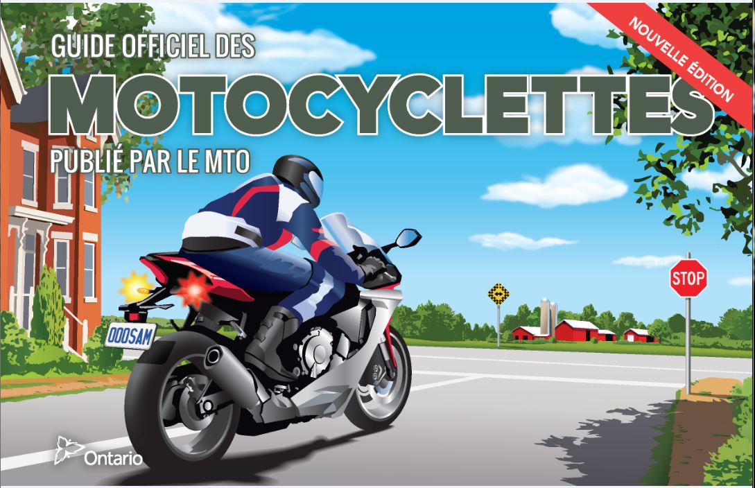 The Official MTO Motorcycle Handbook - French