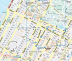 Manhattan (USA) Fast Track Map - Laminated -  MapArt