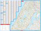 Manhattan (USA) Fast Track Map - Laminated -  MapArt