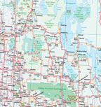 Manitoba Road Map -  MapArt