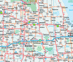 Manitoba Road Map Fast Track - Laminated -  MapArt