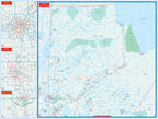 Manitoba Road Map Fast Track - Laminated -  MapArt
