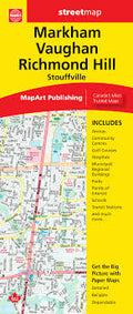 Markham, Vaughan & Richmond Hill Street Map
