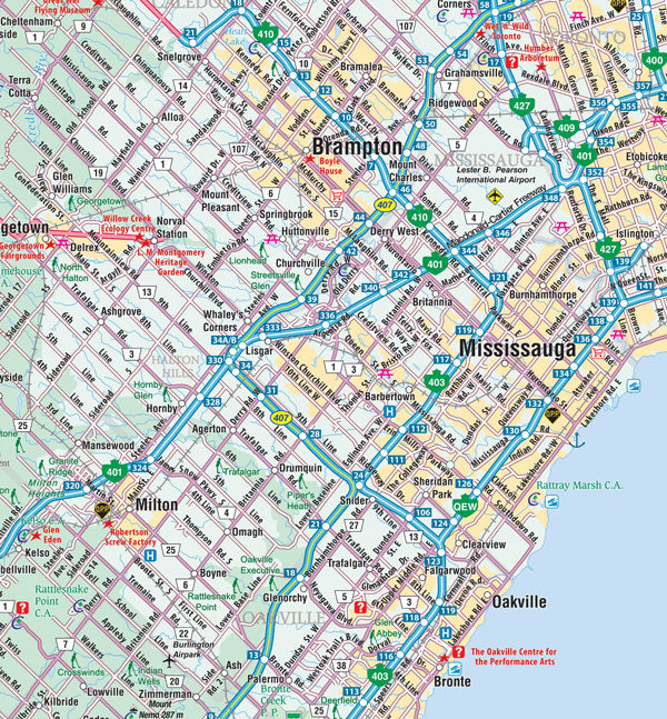 Mississauga Street Map