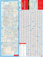 Mississauga (ON) Fast Track Map - Laminated -  MapArt