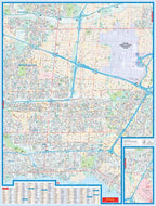 Mississauga (ON) Fast Track Map - Laminated -  MapArt