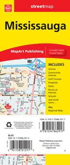 Mississauga Street Map