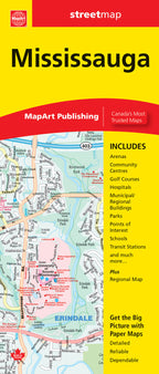 Mississauga Street Map