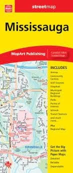 Mississauga Street Map
