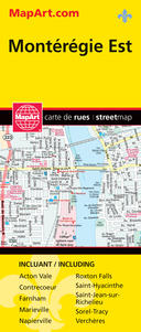 Monteregie Est Street Map