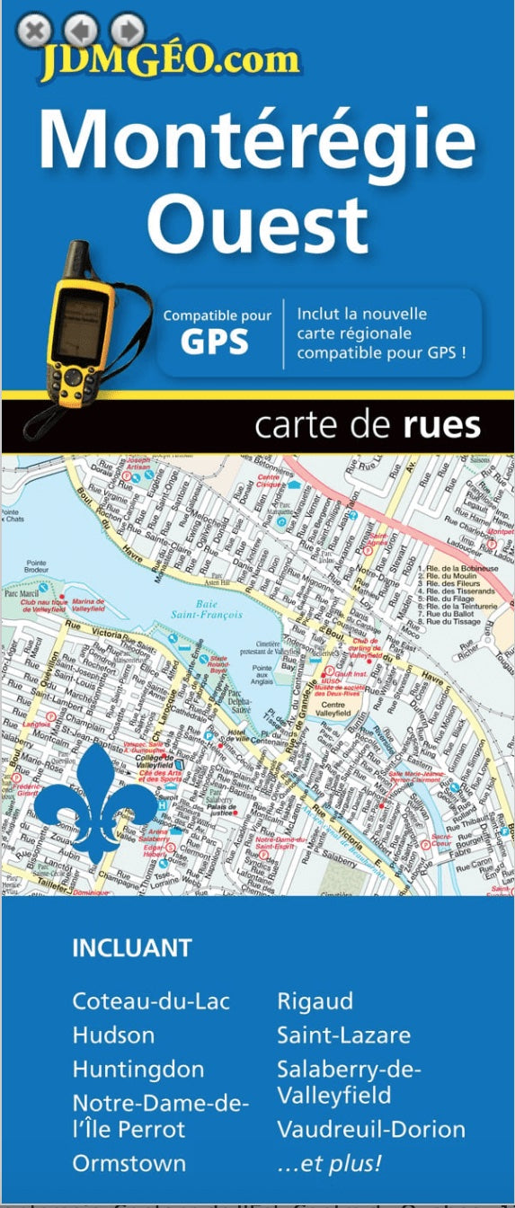 Monteregie Ouest Street Map