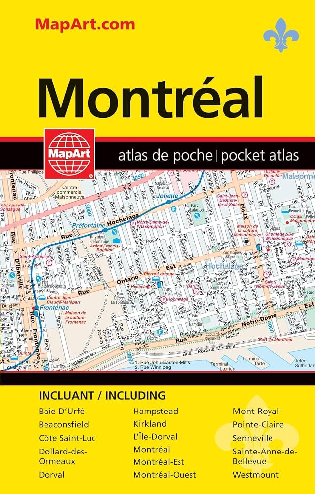 Montreal Street Atlas (Pocket Size)