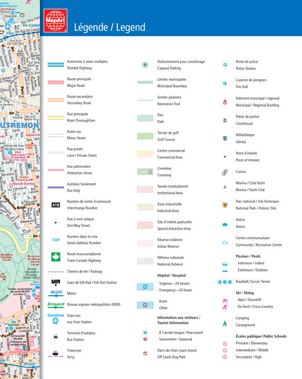 Montreal and Area Street Atlas (Montreal & Environs)