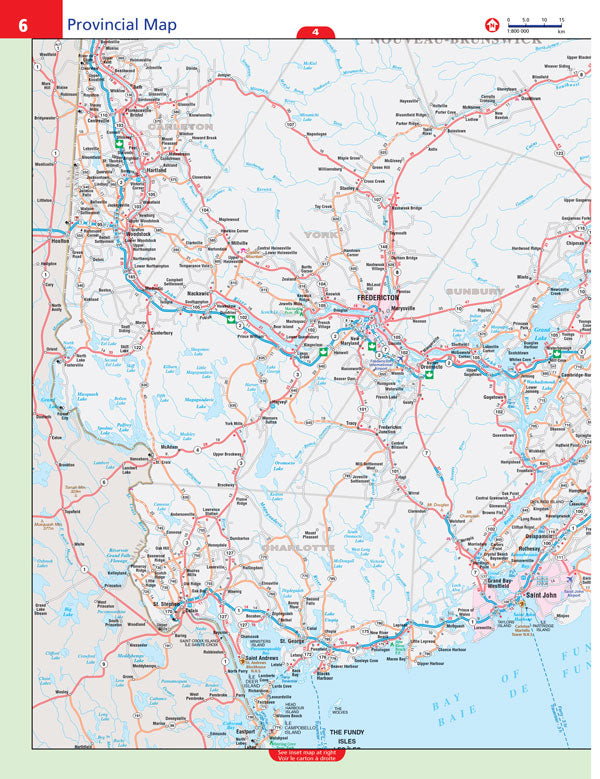 New Brunswick PEI Cities Street Guide