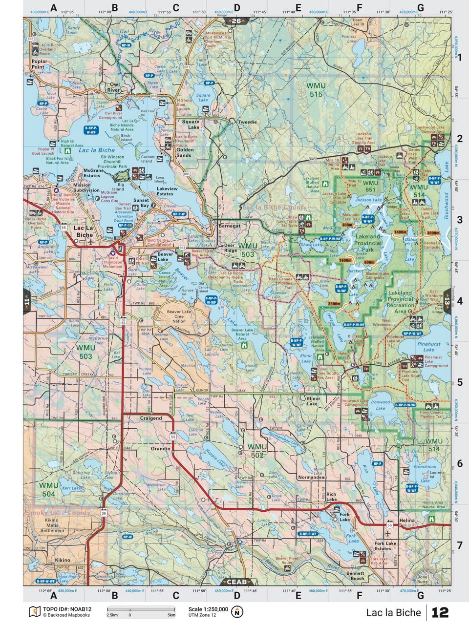 Northern Alberta Backroad Mapbook