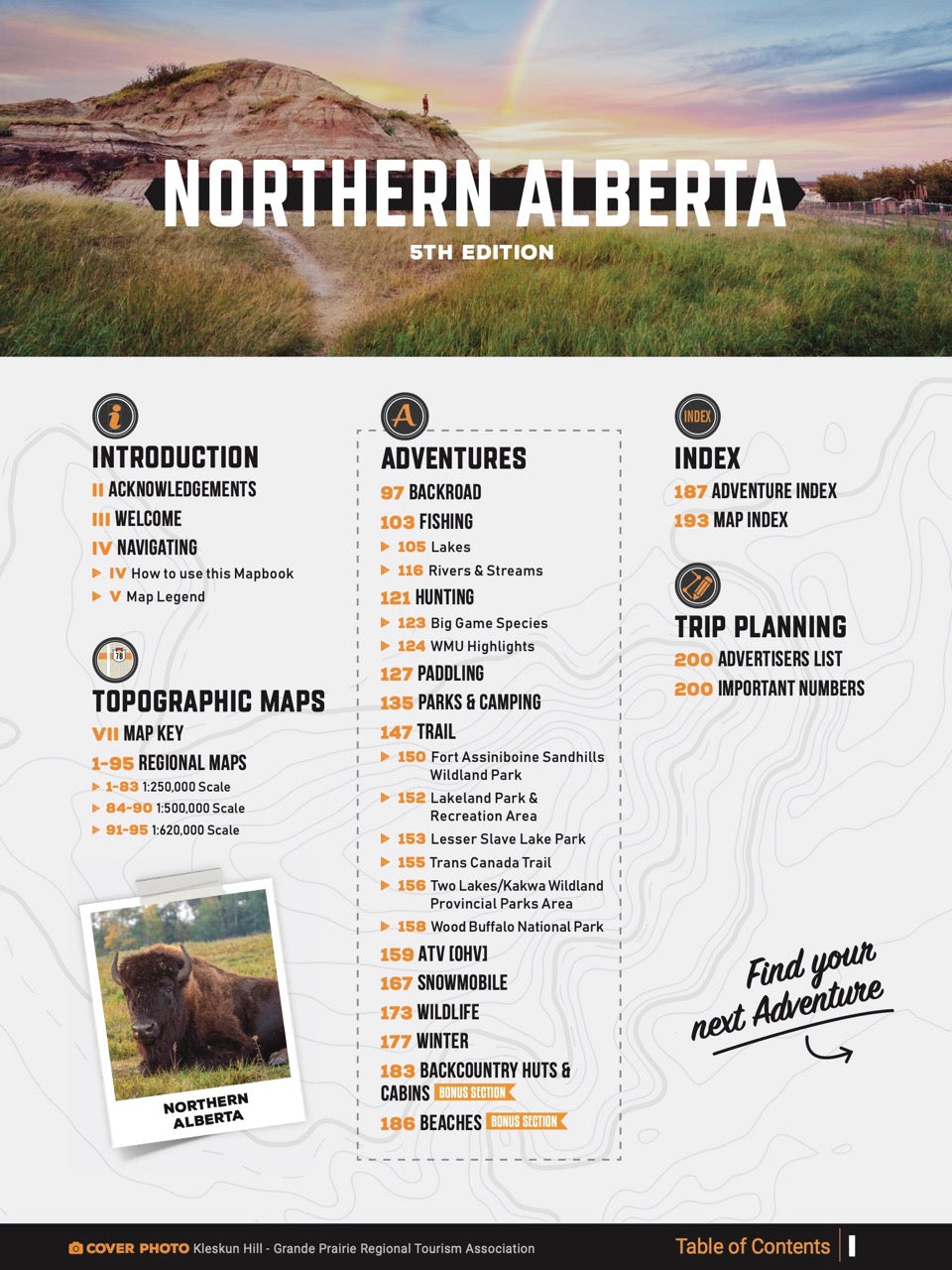 Northern Alberta Backroad Mapbook
