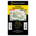 Canada National Parks Wall Map 42x30 - Laminated -  MapArt