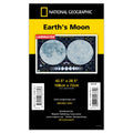 Earth's Moon Wall Map 42.5x28.5 - Laminated -  MapArt