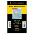 North America Classic Wall Map 23.5x30.5 - Laminated -  MapArt