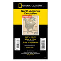North America Executive Wall Map 23.5x30.5 - Laminated -  MapArt