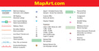 New Brunswick & PEI Road Map Fast Track - Laminated -  MapArt